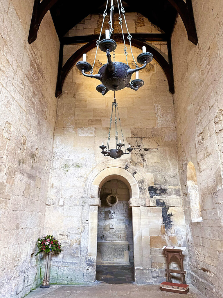 Saxon Church in Bradford on Avon, England. Saxon Church in Bradford on Avon, England.
