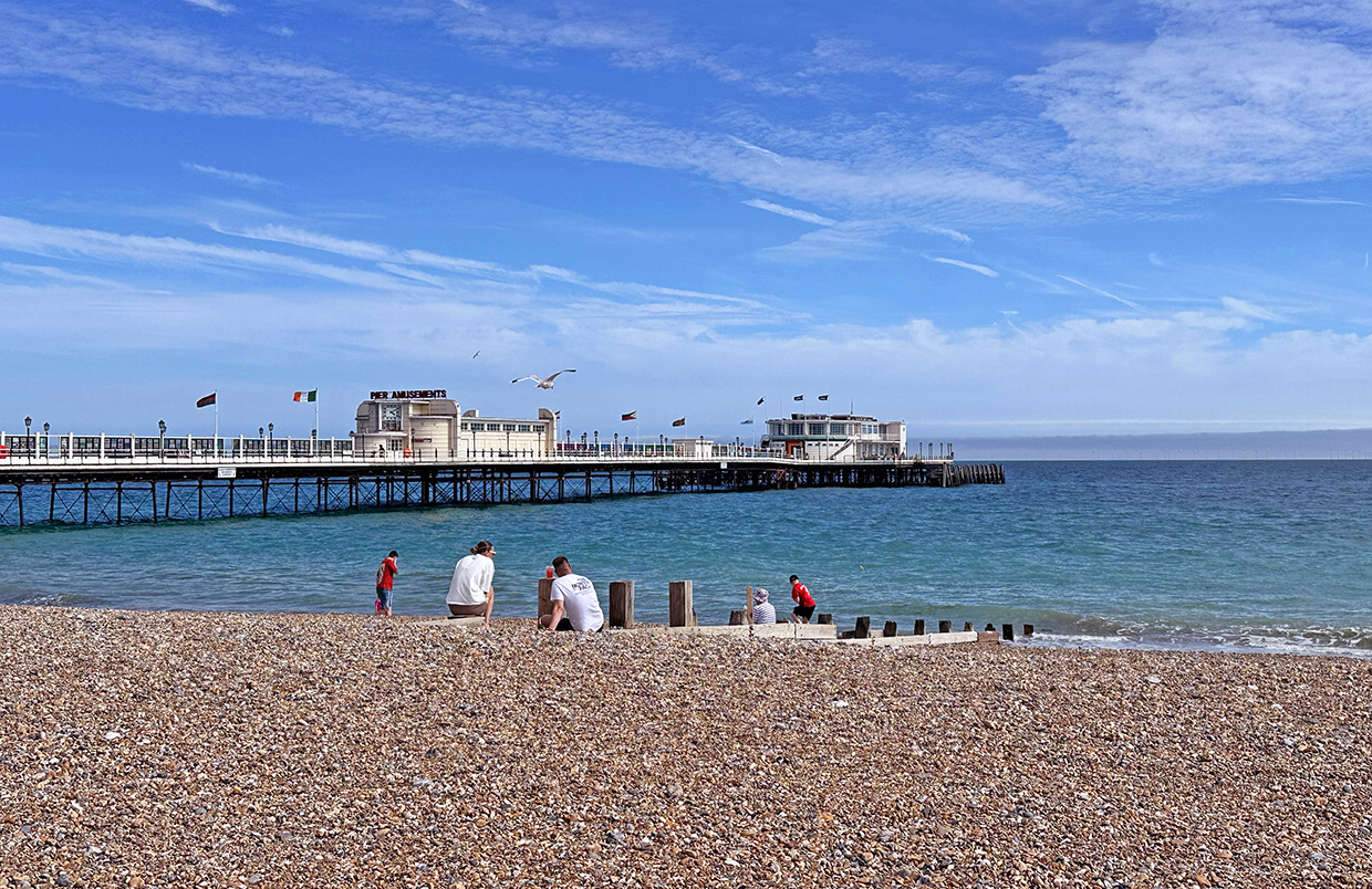 Worthing pier Worthing England